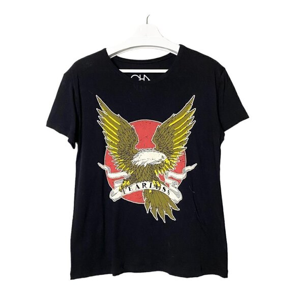 Chaser Eagle Icon Fearless Oversized Graphic T-Shirt - Picture 2 of 9